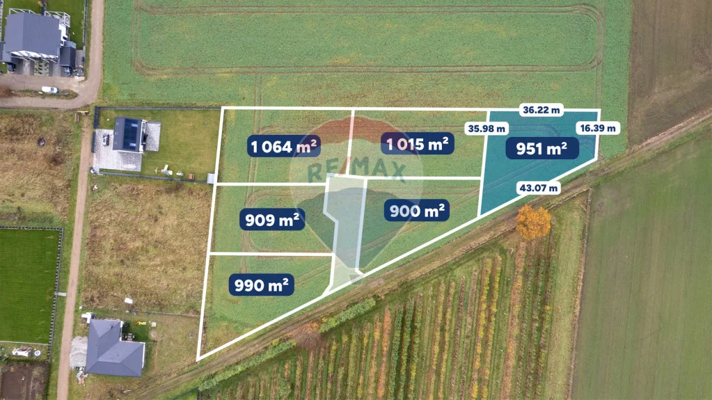 Działka na sprzedaż Konikowo, 951 m²