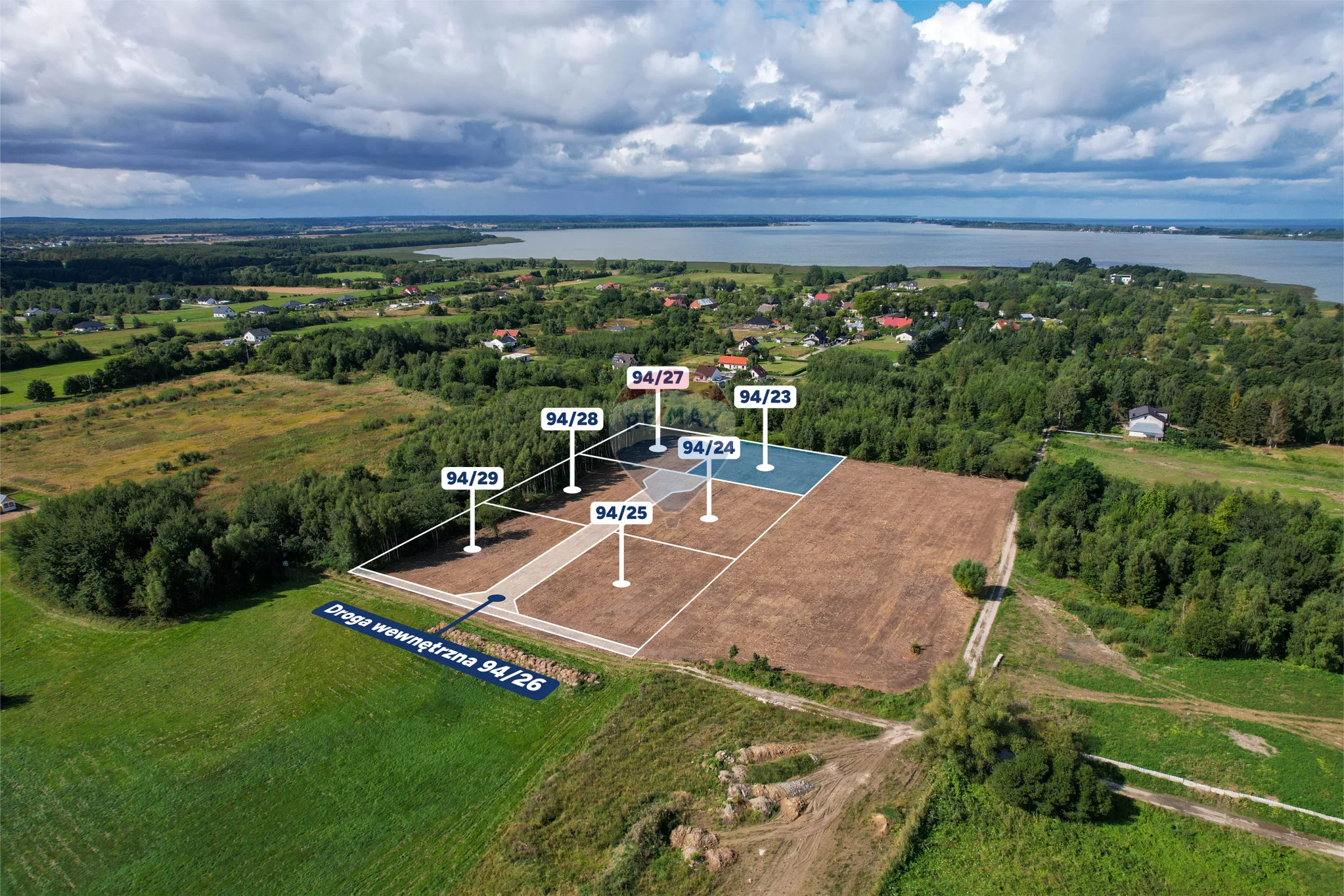 Działka na sprzedaż Koszalin, Jamno-Łabusz, ul. Róży Wiatrów, 1 592 m² – zdjęcie 8 z 14