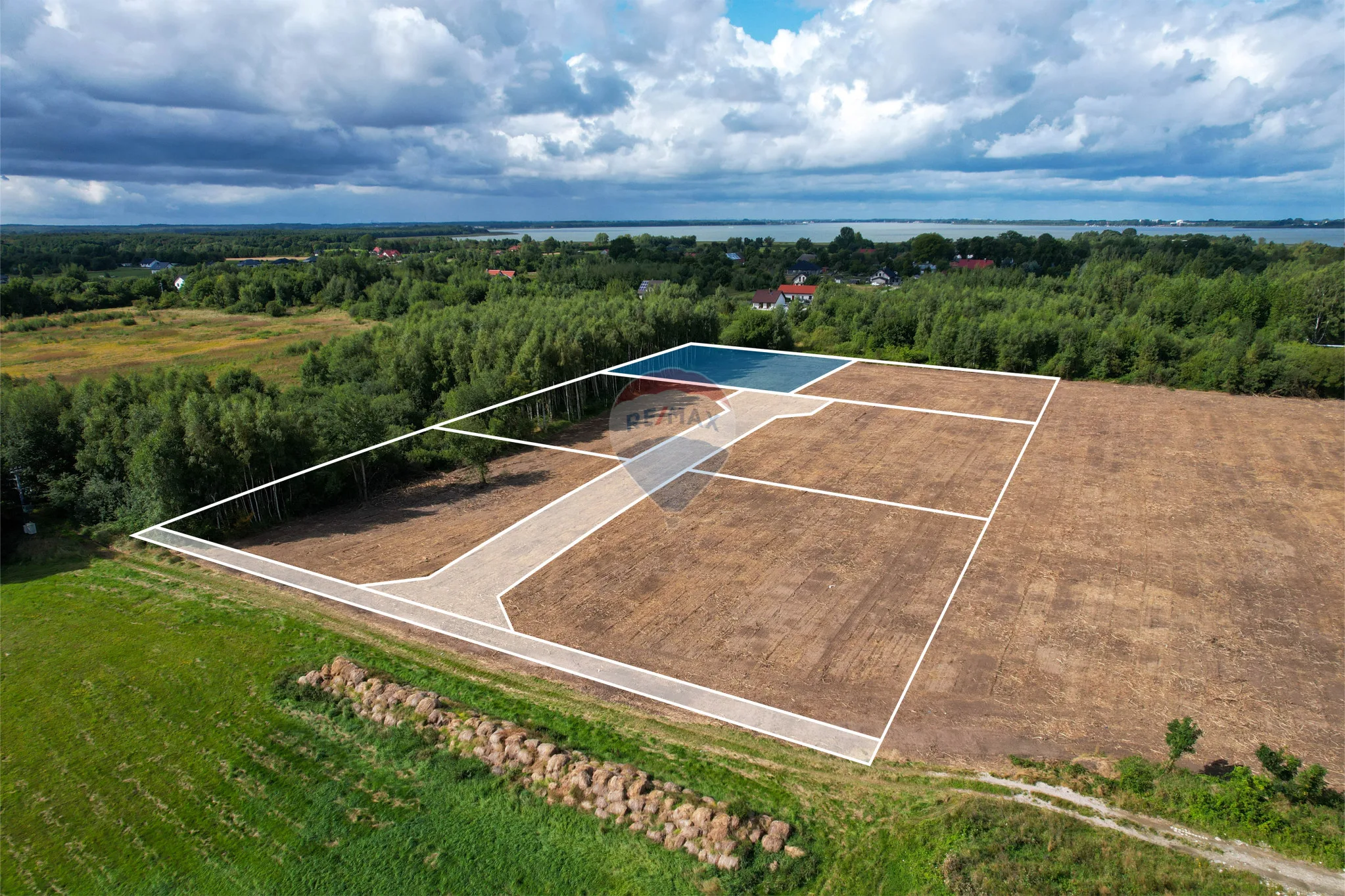 Działka na sprzedaż Koszalin, Jamno-Łabusz, ul. Róży Wiatrów, 1 589 m² – zdjęcie 10 z 14