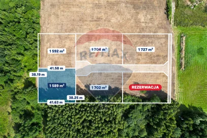 Działka na sprzedaż Koszalin, Jamno-Łabusz, ul. Róży Wiatrów, 1 589 m² – zdjęcie 2 z 14