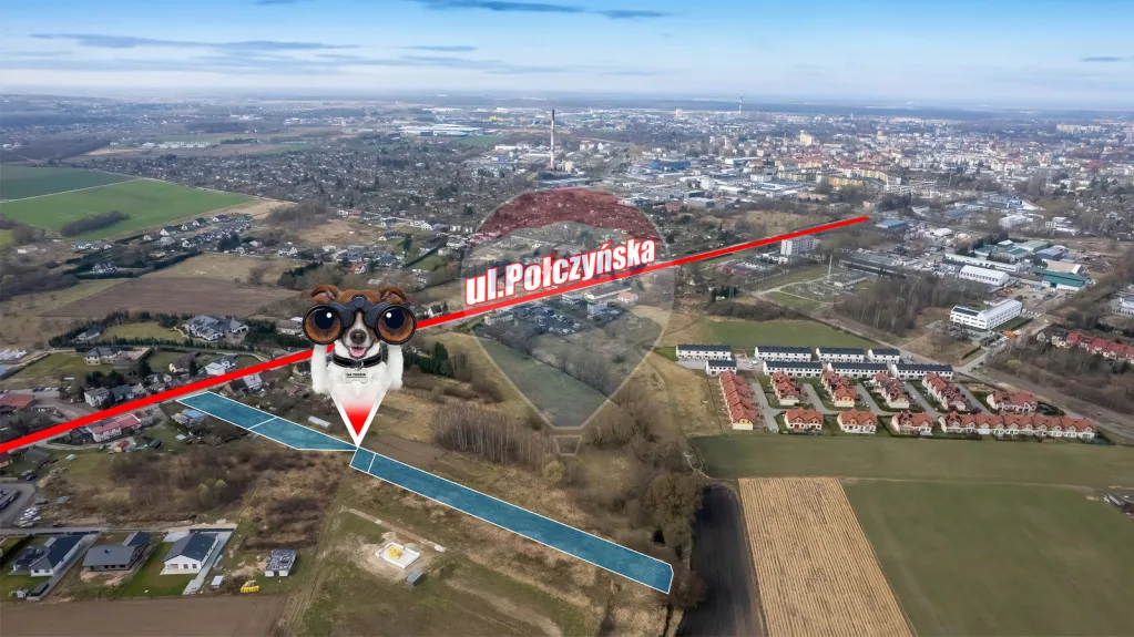 Działka na sprzedaż Koszalin, Sarzyno, ul. Połczyńska, 1 286 m²