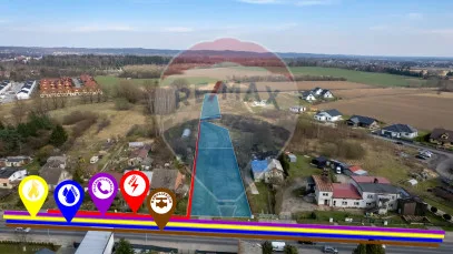 Działka na sprzedaż Koszalin, Sarzyno, ul. Połczyńska, 1 286 m² – zdjęcie 3 z 10