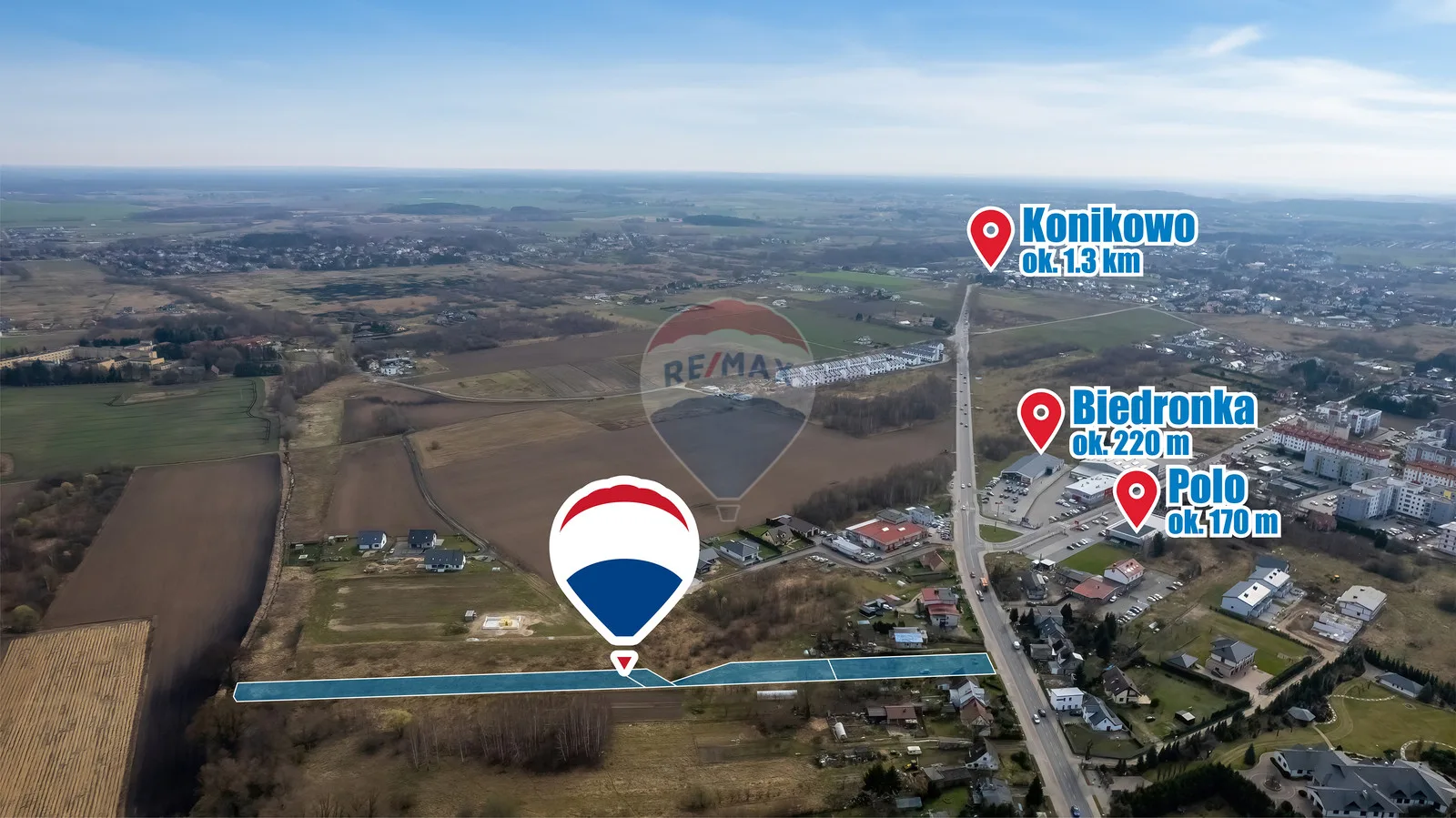 Działka na sprzedaż Koszalin, Sarzyno, ul. Połczyńska, 1 286 m² – zdjęcie 4 z 10