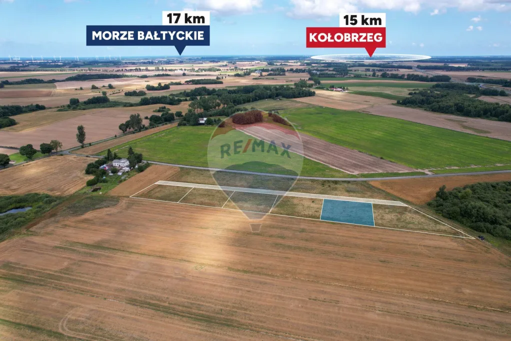 Działka na sprzedaż Morowo, 1 862 m²