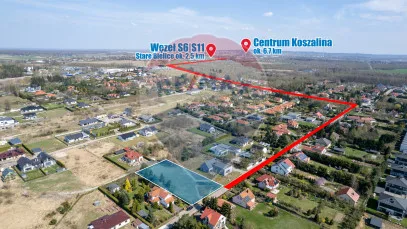 Działka na sprzedaż Nowe Bielice, 2 019 m²