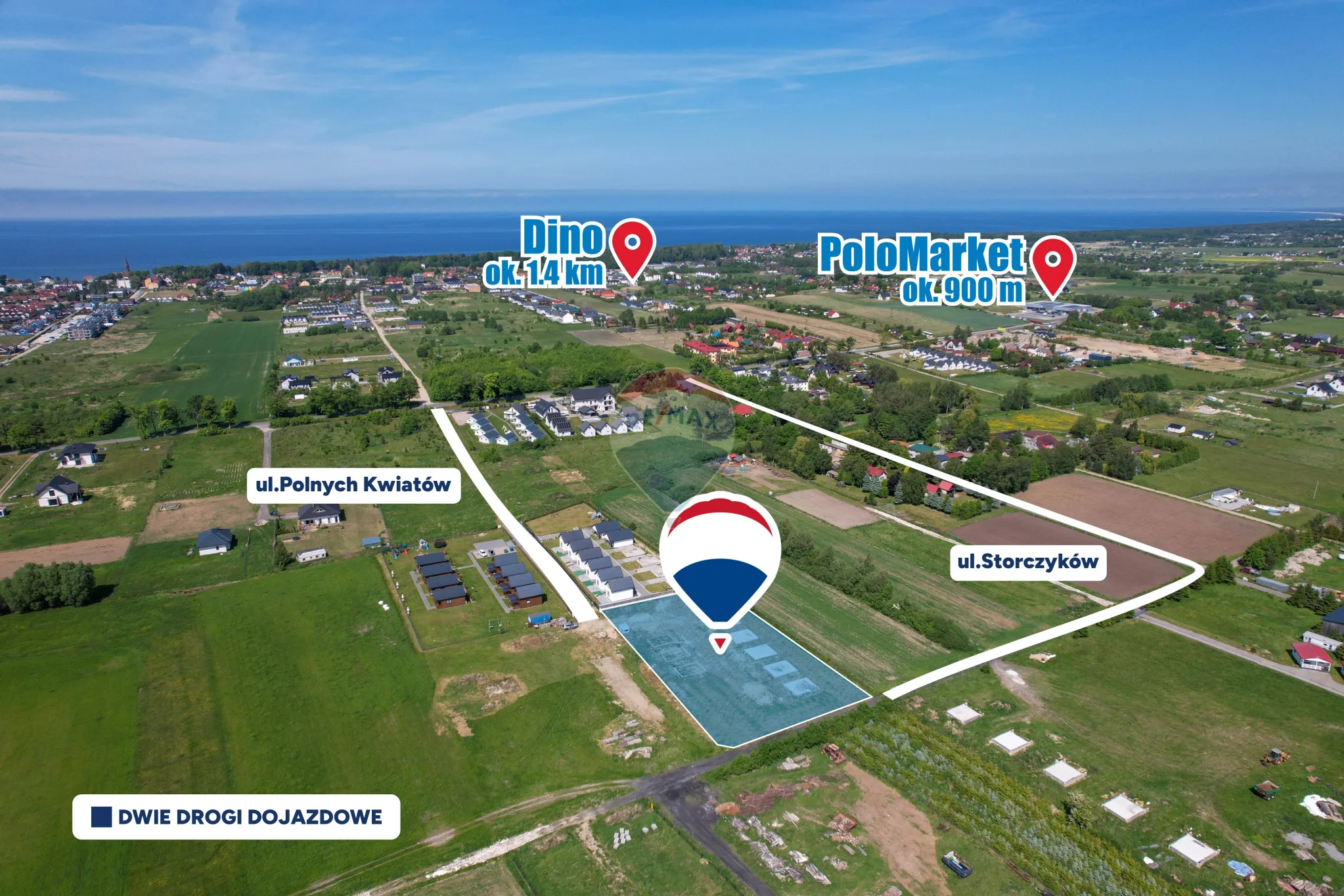 Działka na sprzedaż Sarbinowo, 3 265 m² – zdjęcie 2 z 17