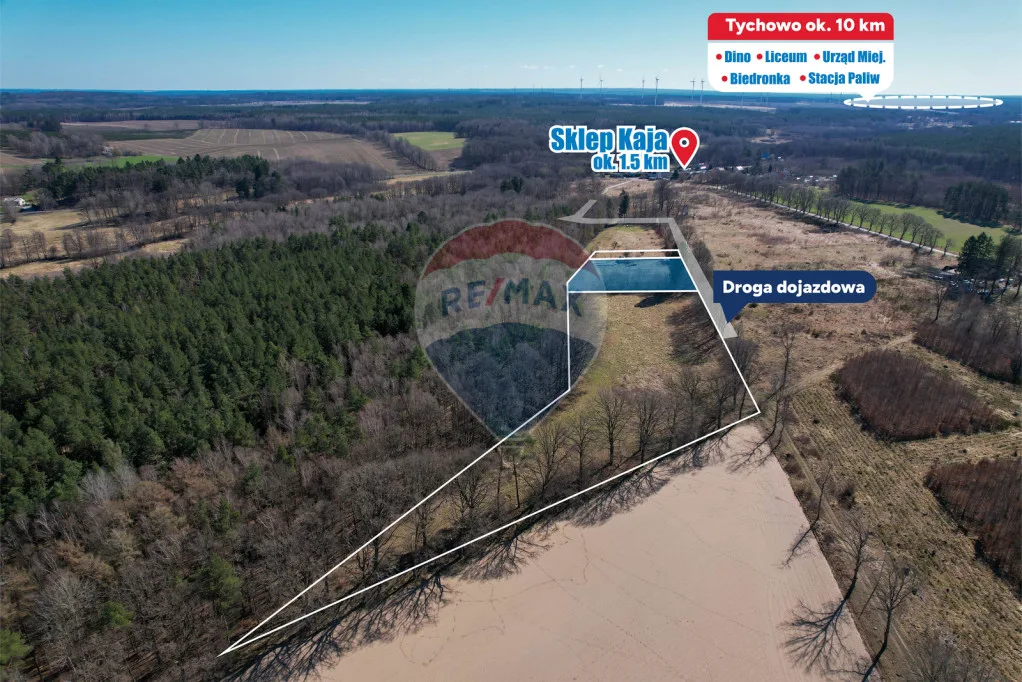 Działka na sprzedaż Słonino, 4 246 m²