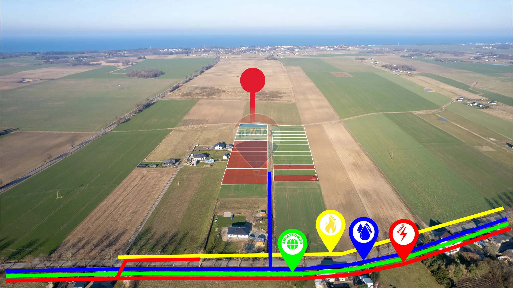 Działka na sprzedaż Śmiechów, 964 m² – zdjęcie 5 z 12