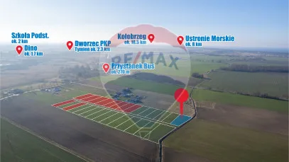 Działka na sprzedaż Śmiechów, 964 m² – zdjęcie 4 z 12