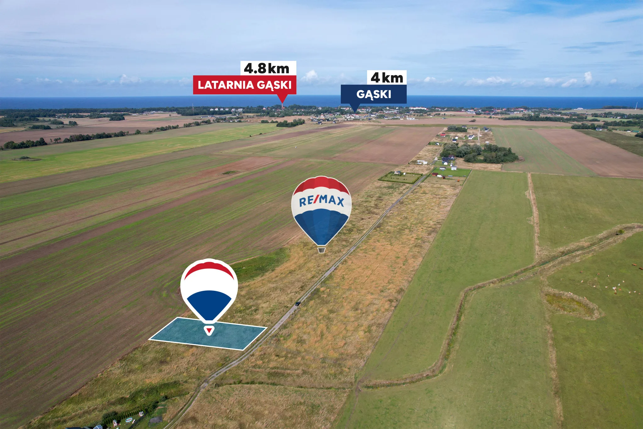 Działka na sprzedaż Śmiechów, 998 m² – zdjęcie 4 z 14