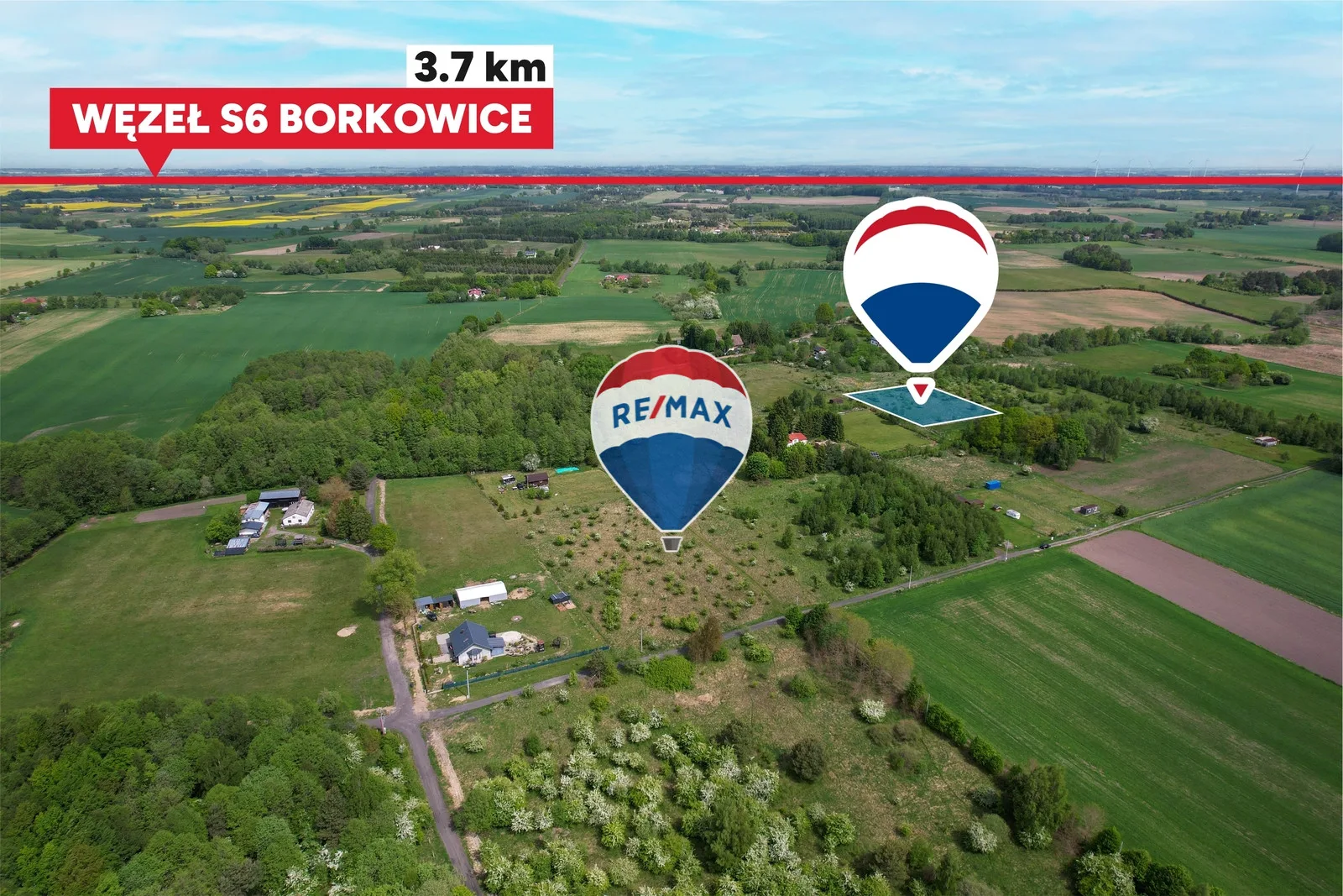 Działka na sprzedaż Smolne, 3 007 m² – zdjęcie 4 z 10