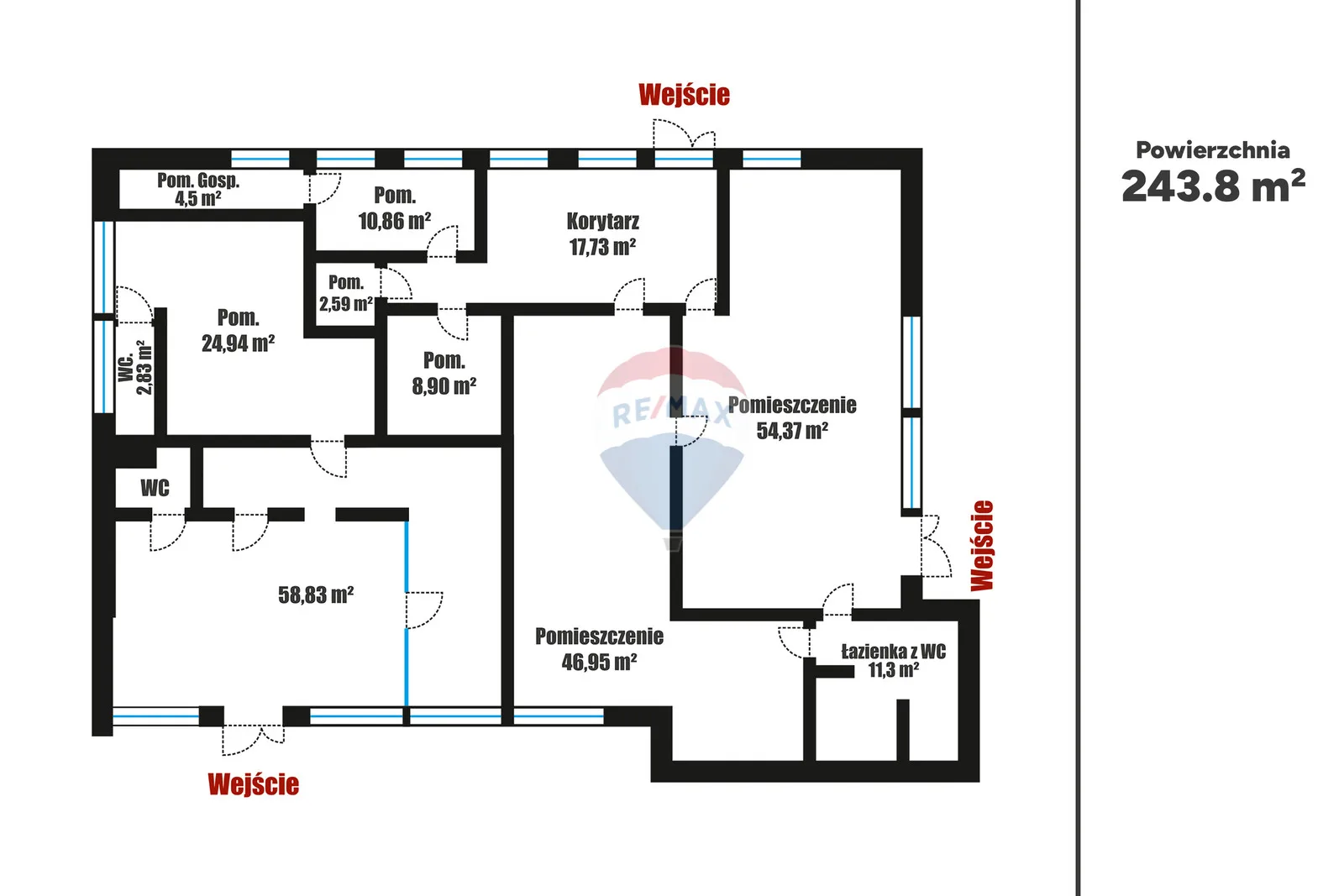 Obiekt komercyjny na sprzedaż Koszalin, ul. Fryderyka Chopina, 245,9 m² – zdjęcie 4 z 36